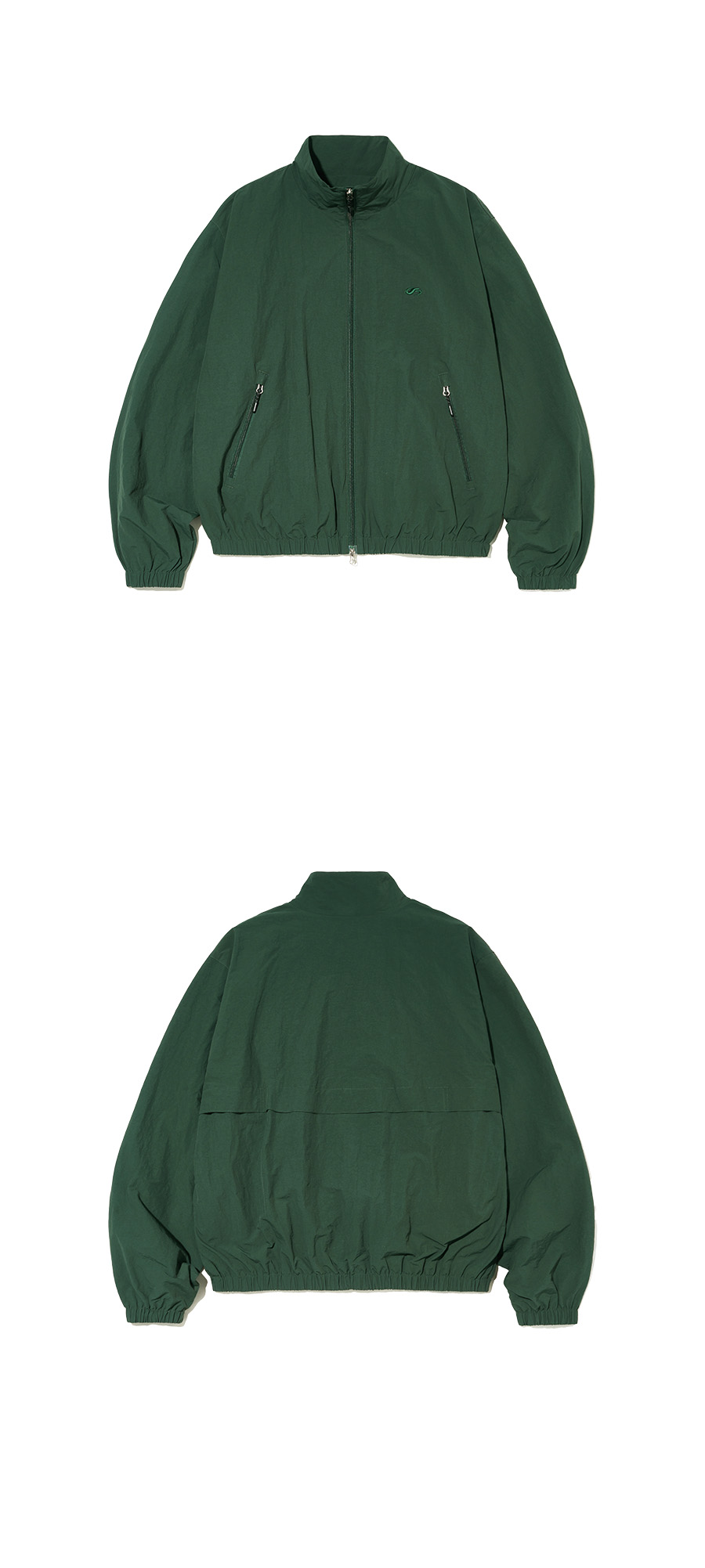 MUSINSA | FILLUMINATE Symbol Logo Tech Jacket-Green
