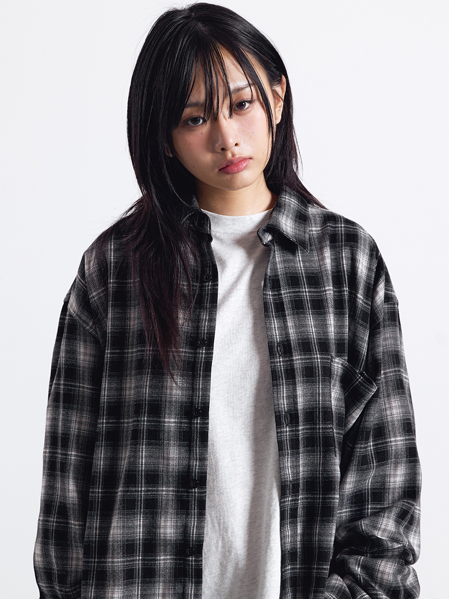 F.ILLUMINATEのWestern Check Shirt 全4色 Western Check Shirt-Black | ファッション通販サイト NUGU