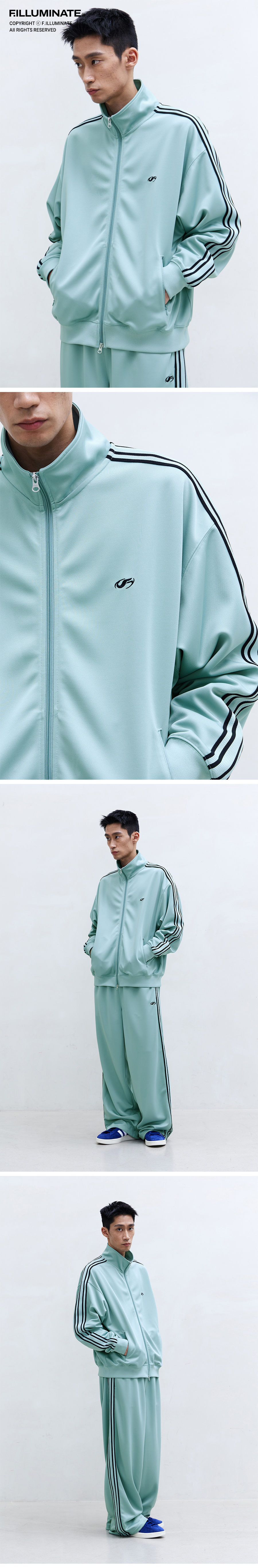 Symbol Side Track Jacket-Mint | ファッション通販サイト NUGU