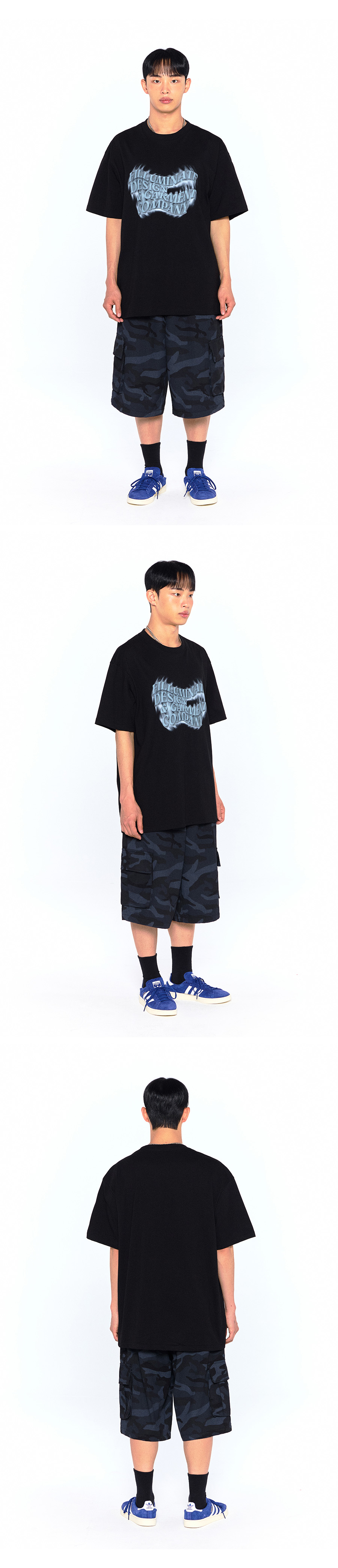 ★関税込★FILLUMINATE★DTP FLM Garment Round T-Shirt★ DTP FLM Garment Round T-Shirt-White - filluminate | 60