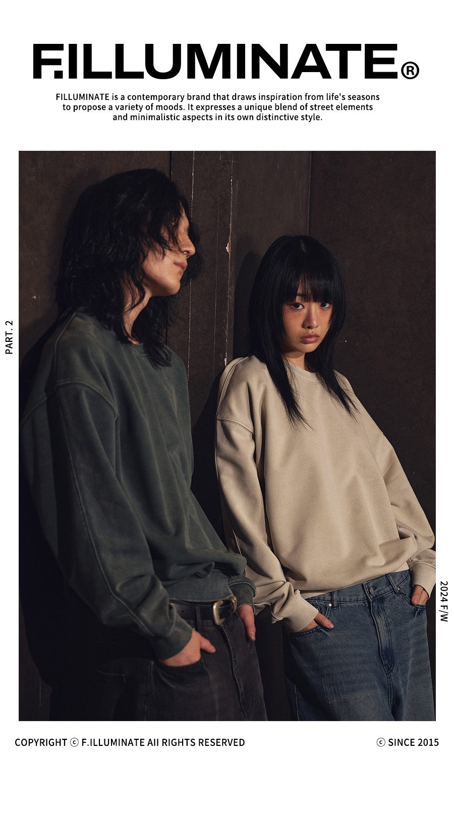 スウェット・トレーナー F.ILLUMINATE World Wide Track Sweatshirt 4FT1555 World Wide Track Sweatshirt-Black - F.ILLUMINATE