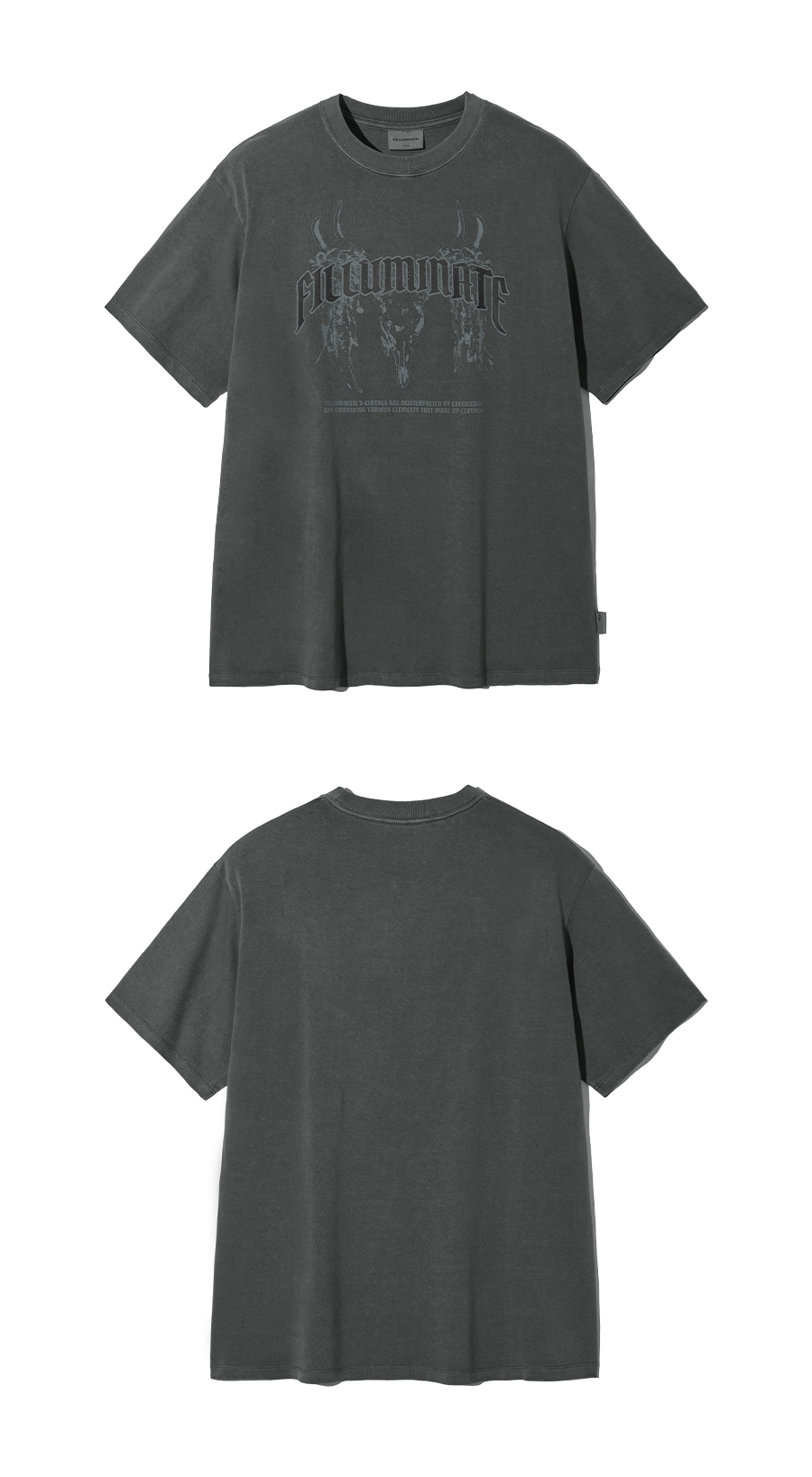 Tシャツ・カットソー [FILLUMINATE] Zodiac graphic T-shirt セール】【UNISEX】Filluminate／Zodiac T（Tシャツ/カットソー