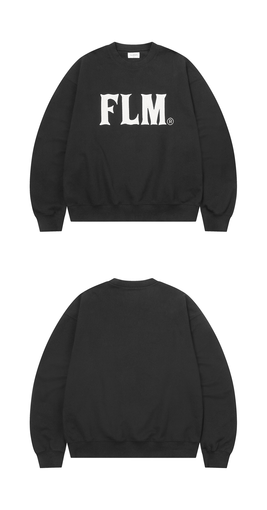 F.ILLUMINATEのFLM Stitch Logo Sweatshirt 全2色 F.ILLUMINATEのFLM Stitch Logo Sweatshirt 全2色 (F.ILLUMINATE