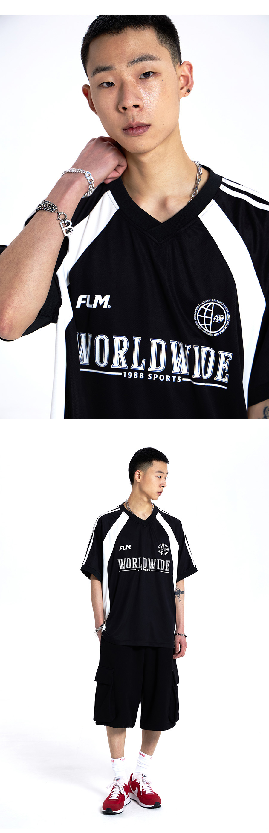FILLUMINATE) FLM Club Sports Jersey T-Shirt | 3color