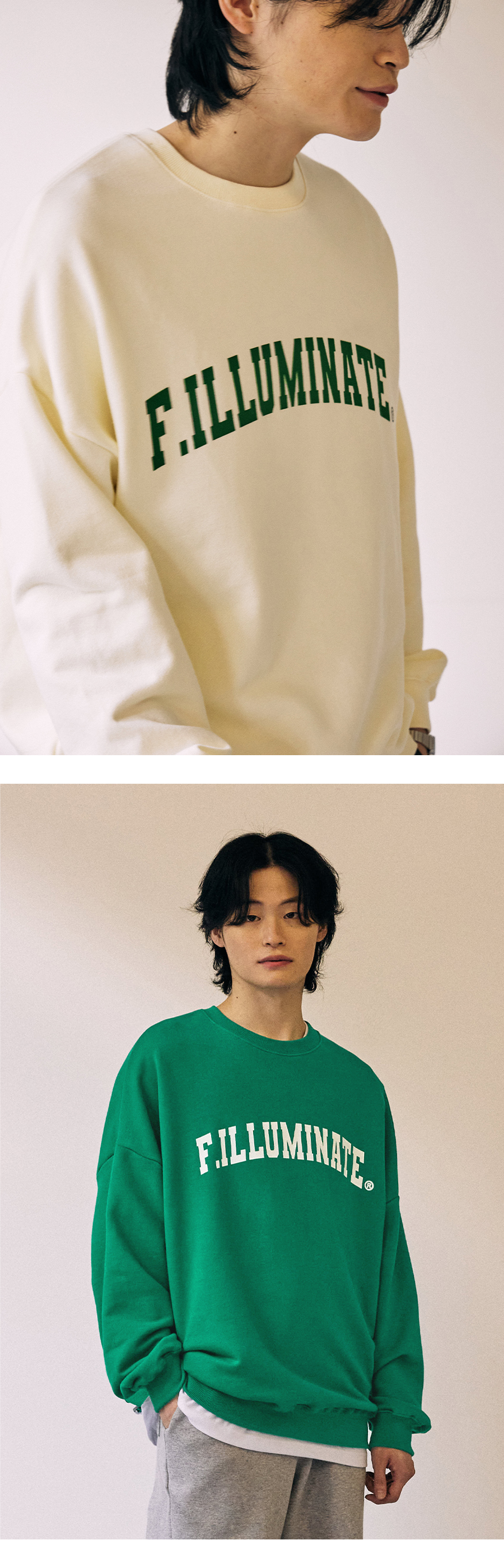 F.ILLUMINATEのOverfit Bloom Sweat Shirt 全5色 F.ILLUMINATE(フィルミネイト)の商品一覧 - 海外通販のBUYMA