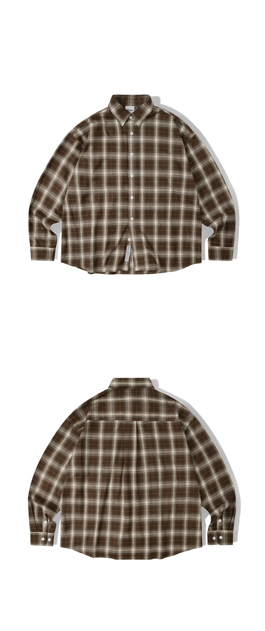 F.ILLUMINATEのOverfit Plaid Check Shirt 全3色 Overfit Plaid Check Shirt-Navy - F.ILLUMINATE