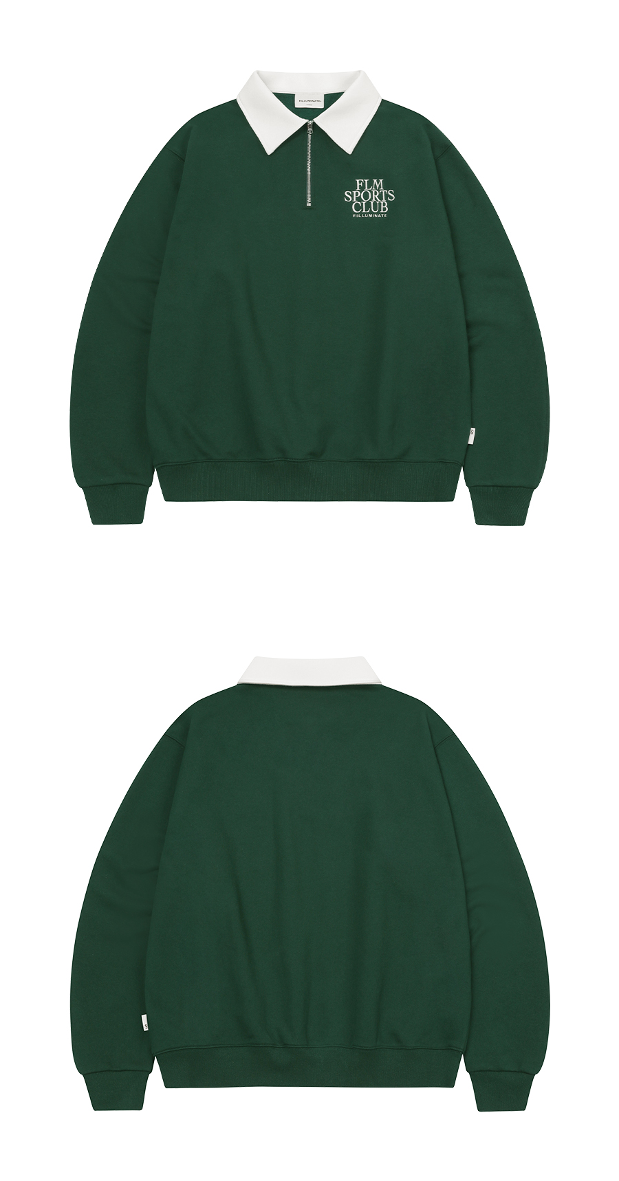 F.ILLUMINATEのFLM Sports Club Sweatshirt 全3色 FLM Sports Club Sweat Shirt-Dark Green - F.ILLUMINATE