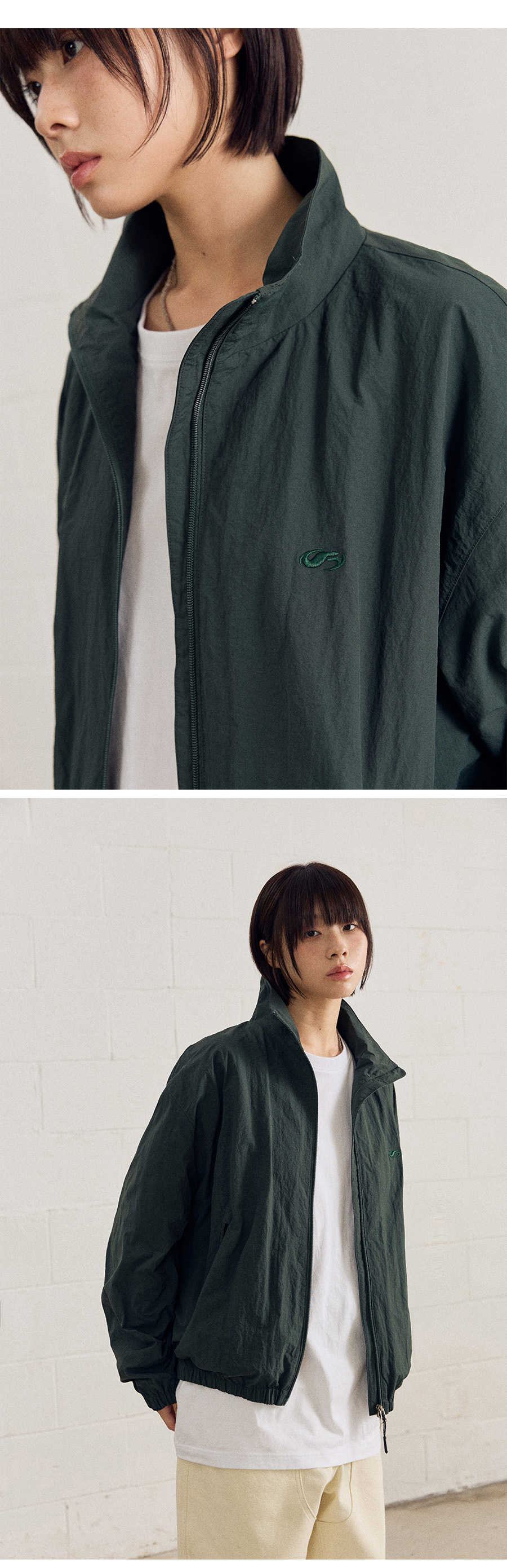 ☆filluminate☆ Symbol Logo Tech Jacket Black 3243JK400719 LOGO TECH JACKET – Supervsn Studios